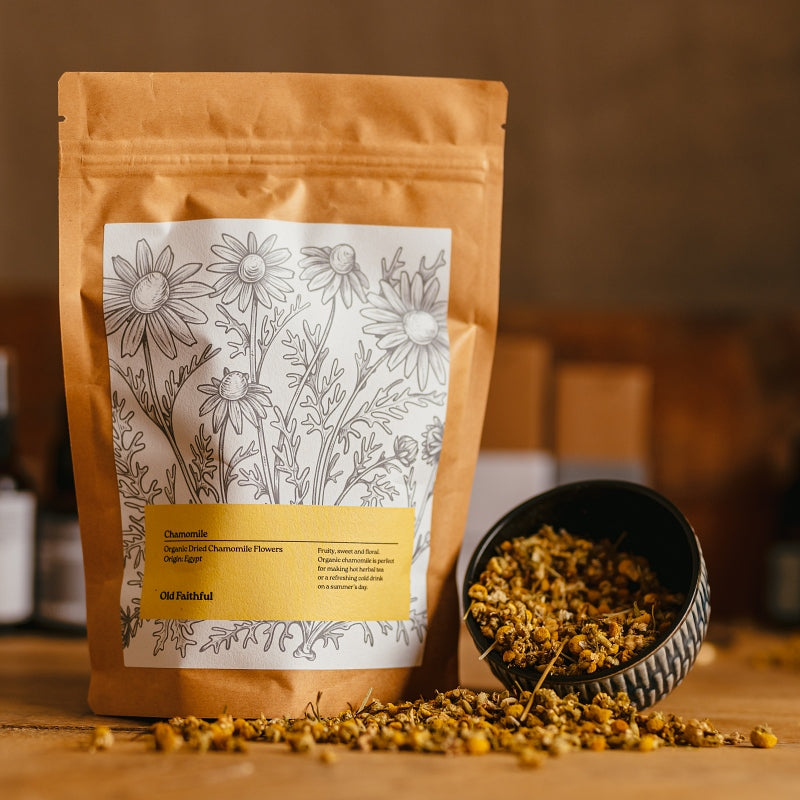 Chamomile Flowers - Organic dried - Old Faithful