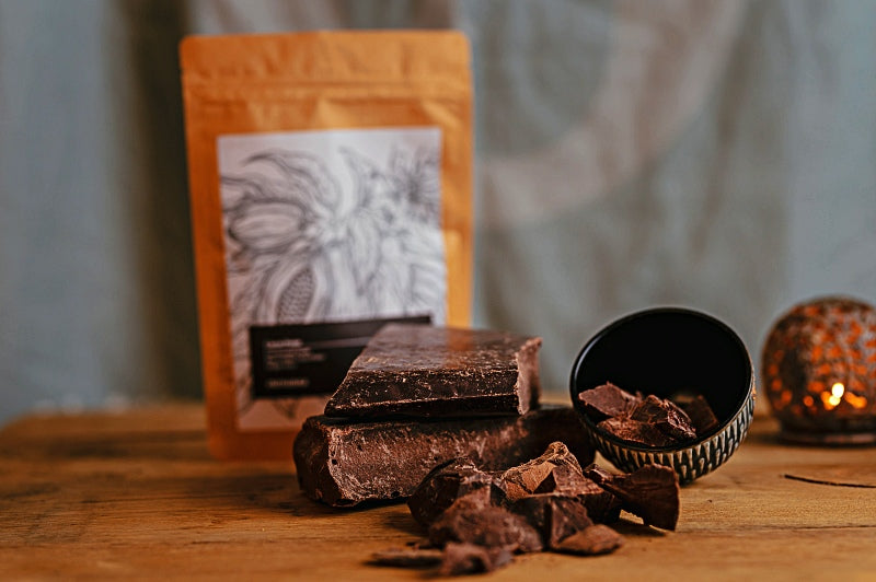 Ceremonial Cacao Paste. Organic Criolla Cacao - Old Faithful